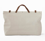 Canvas Utility Bag in White