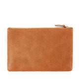 Wallet Clutch in Cuoio Perf