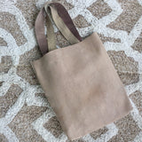 Tote in Light Gold/ Nude